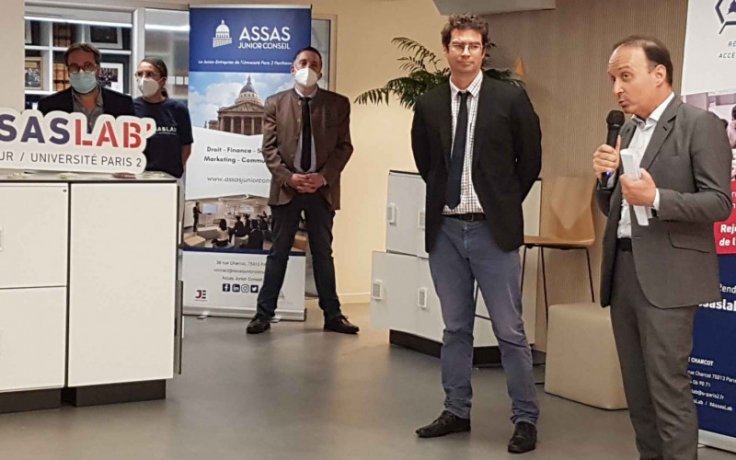 Inauguration d’Assas Lab', l’incubateur de l’Université Paris 2 Panthéon-Assas