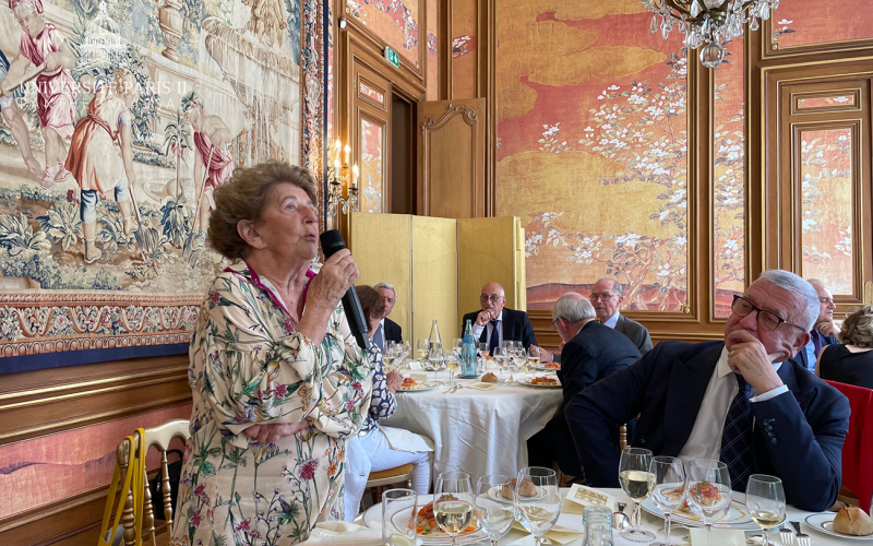 Cérémonie de remise des Mélanges en l’honneur du Professeur Denise Flouzat au Cercle de l’Union Intéralliée