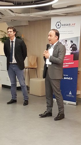 Inauguration d’Assas Lab', l’incubateur de l’Université Paris 2 Panthéon-Assas