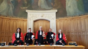 Grand Oral pour les élèves officiers de l'école militaire de Saint-Cyr